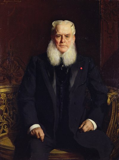 Portrait of Alfred Chauchard by Jean Joseph Benjamin Constant